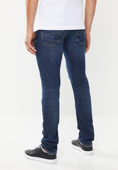 Diesel  - Thommer-sp l.30 pantaloni skinny 5 pocket - blue