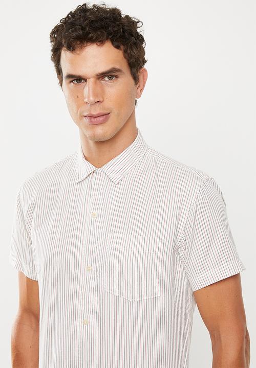 Selected Homme - Stein slim fit stripe shirt - multi 