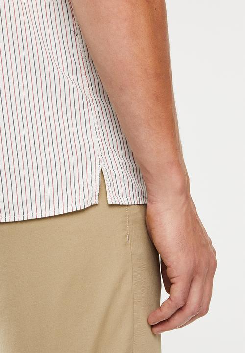 Selected Homme - Stein slim fit stripe shirt - multi 