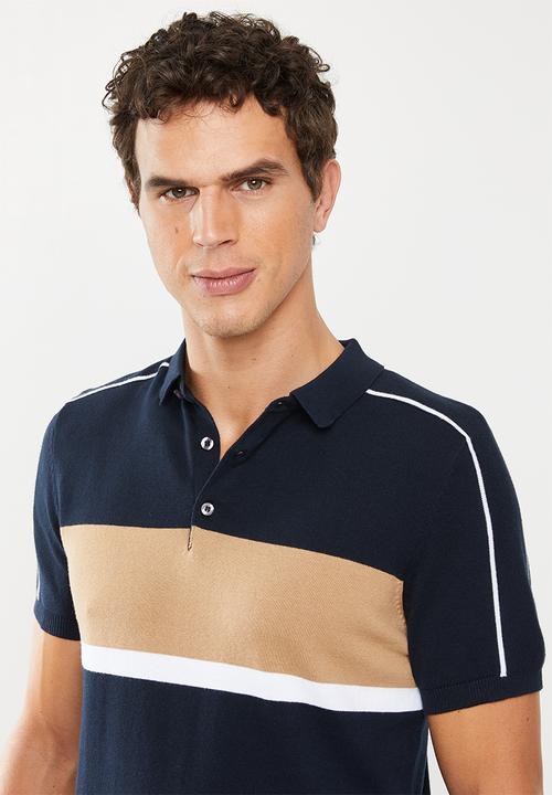 New Look - Sporty block polo - multi