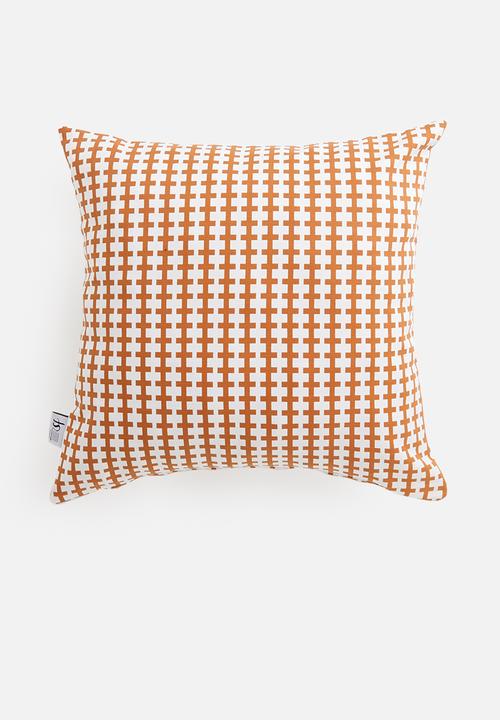 Sixth Floor - Hyha cushion cover - pumkin spice