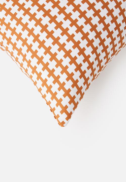Sixth Floor - Hyha cushion cover - pumkin spice