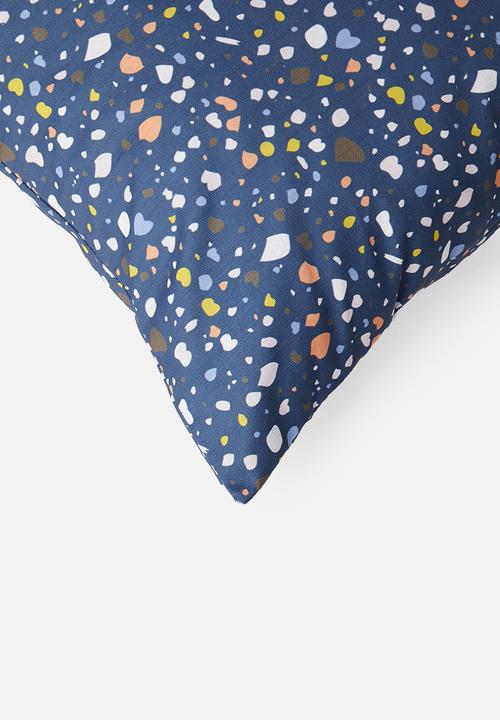 Sixth Floor - Petali cushion cover - navy