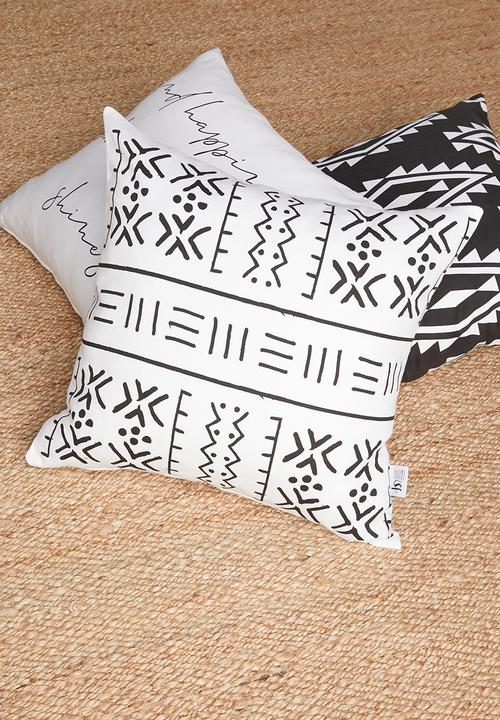 Sixth Floor - Briar cushion cover - white