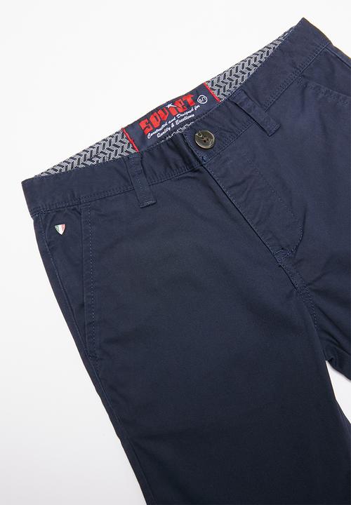 SOVIET - B maldini cotton pants - navy