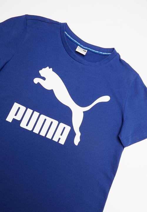 PUMA - Classics boys sodalite tee - blue