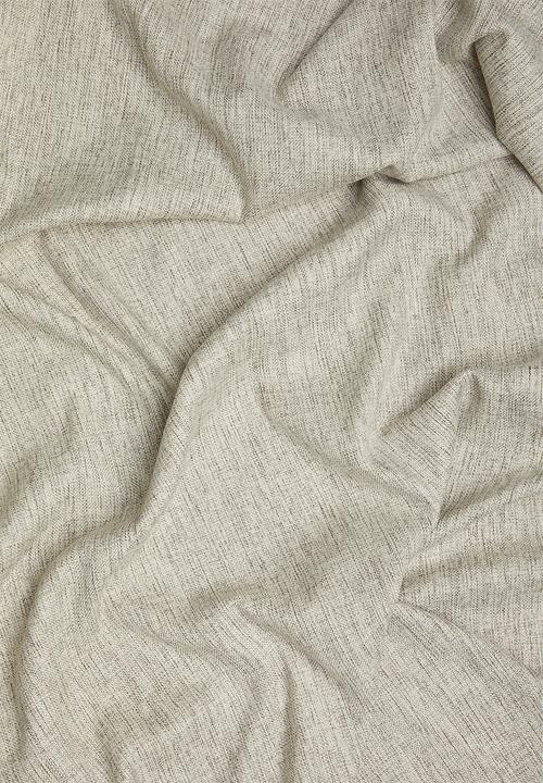 Sheraton Textiles - Manhattan eyelet curtain - stone melange