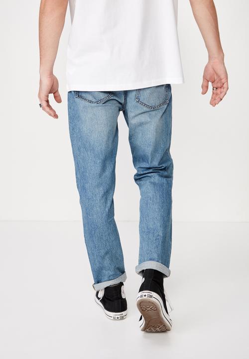 Factorie - Relaxed tapered jean - blue