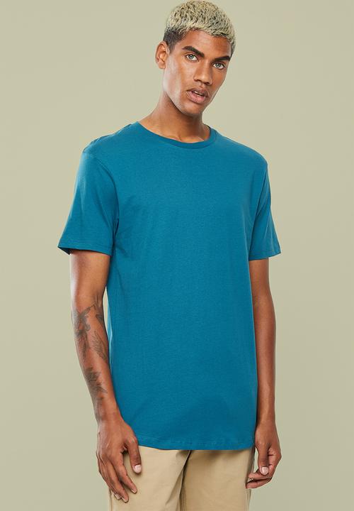 Superbalist - Longline curved hem short sleeve 3 pack tees - multi
