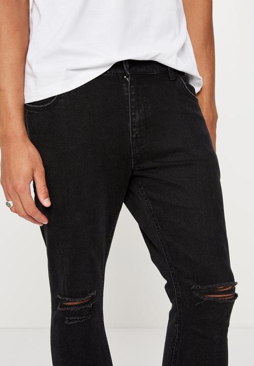 Factorie - Skinny leg denim jean - black