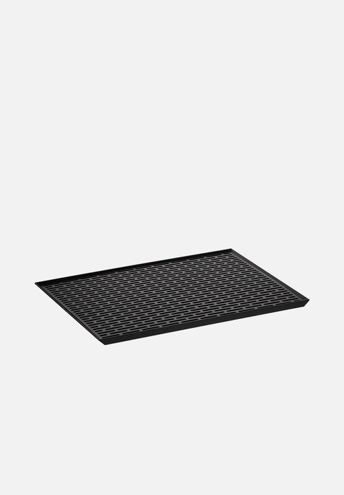 Yamazaki - Tower glass & mug drainer - black