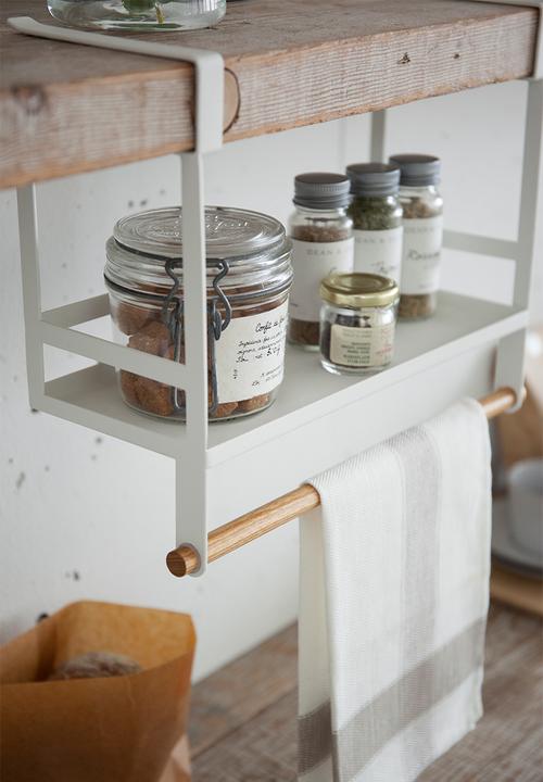Yamazaki - Tosca undershelf rack - white