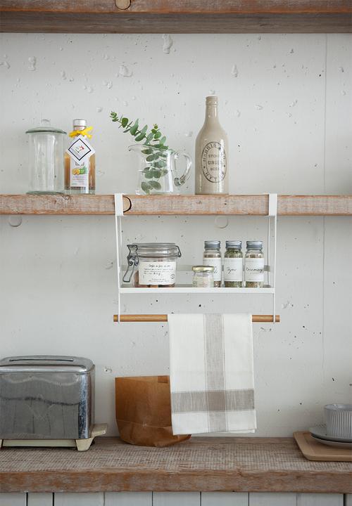 Yamazaki - Tosca undershelf rack - white