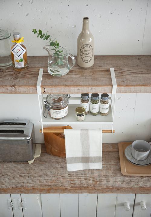 Yamazaki - Tosca undershelf rack - white