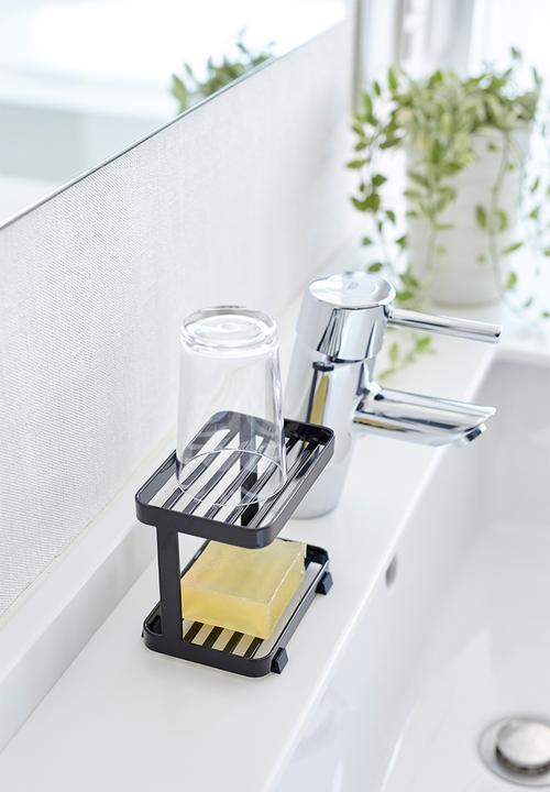 Yamazaki - Tower soap tray 2 tiers - black