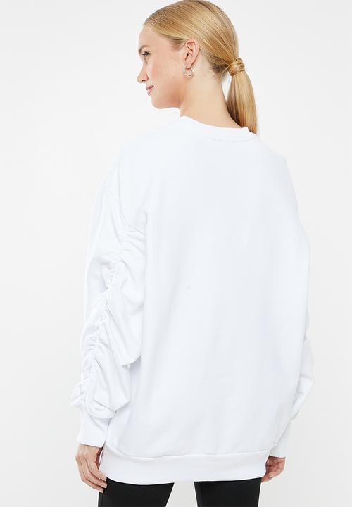 Diesel  - F - Arap felpa sweat - white