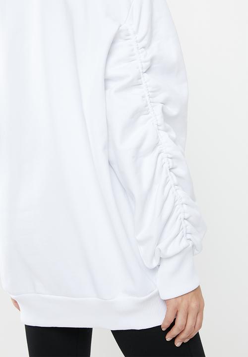 Diesel  - F - Arap felpa sweat - white