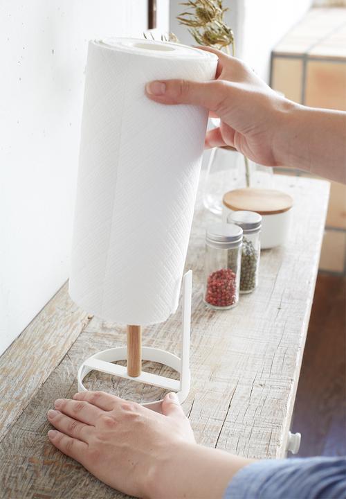 Yamazaki - Tosca paper towel holder - white