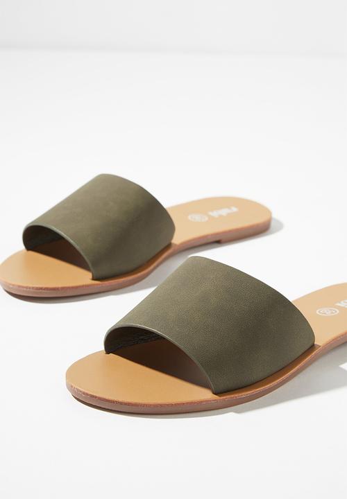 Cotton On - Carrie minimal slide - green
