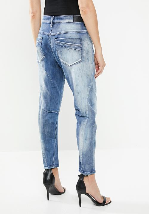 Diesel  - Fayaz t sweat jeans - blue 