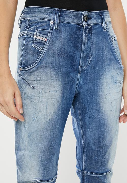 Diesel  - Fayaz t sweat jeans - blue 