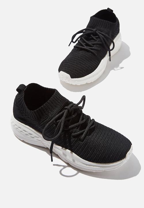Cotton On - Freya sock trainer - black