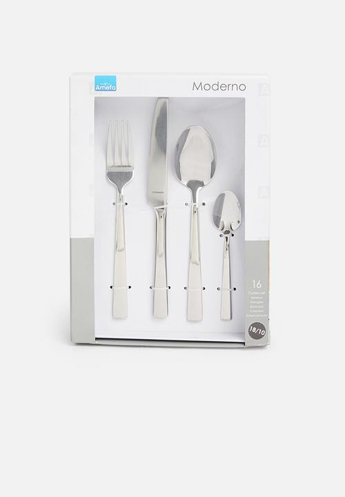 Amefa - Moderno 16pce cutlery set - stainless steel