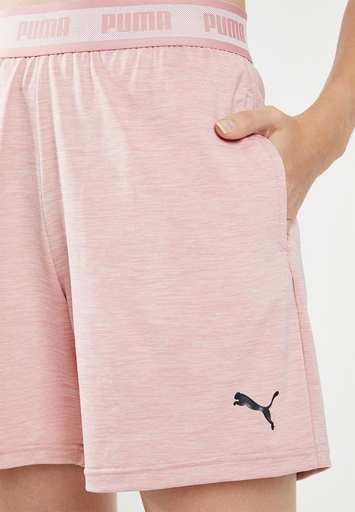 PUMA - Soft sports drapey shorts - pink