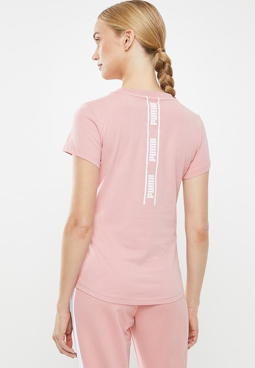 PUMA - Amplified tee - pink