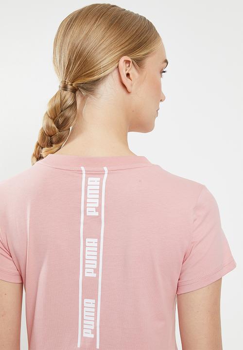 PUMA - Amplified tee - pink