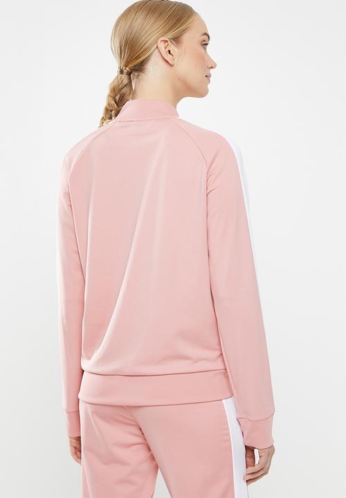 PUMA - Classic T7 track jacket - pink & white