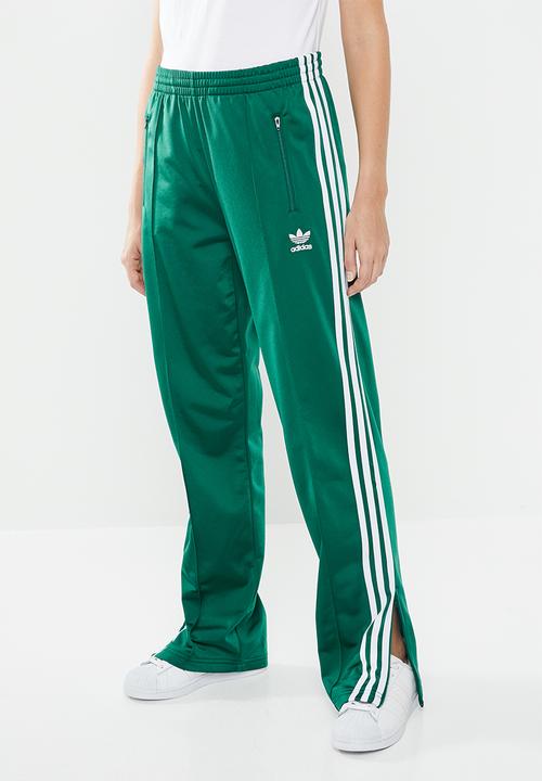 adidas firebird pants green