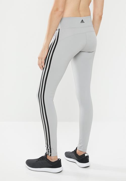 adidas - Believe this regular rise solid tights - grey