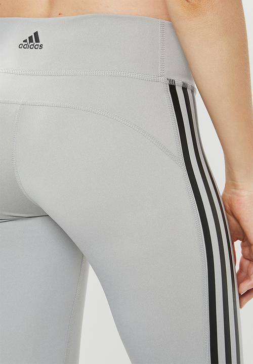 adidas - Believe this regular rise solid tights - grey