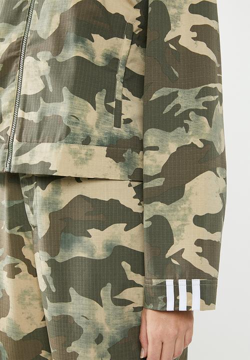 adidas Originals - Camo tracktop - green