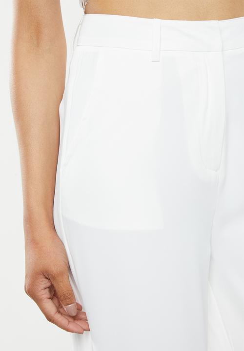 Glamorous - Wide leg trouser - white
