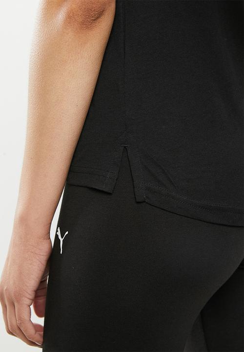 PUMA - Modern sports graphic tee - black & white