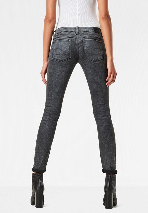 G-STAR - 3301 Low skinny - grey