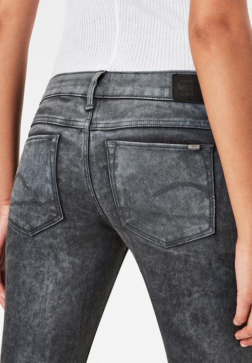 G-STAR - 3301 Low skinny - grey