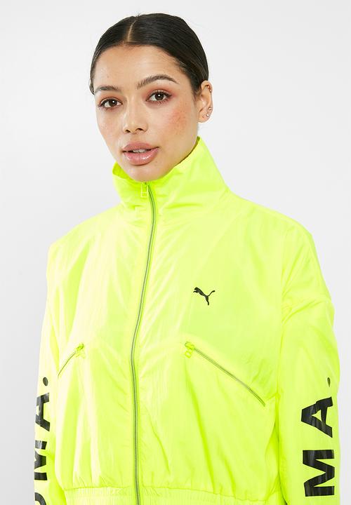 PUMA - Chase woven jacket - yellow