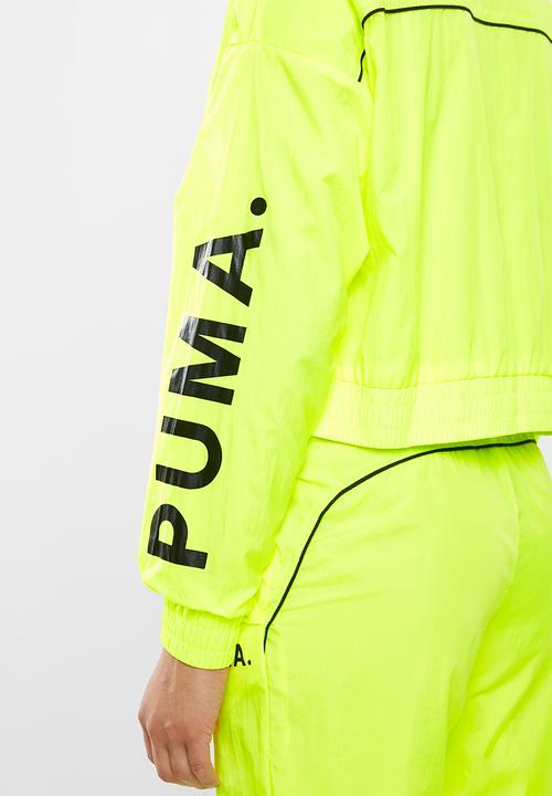 PUMA - Chase woven jacket - yellow