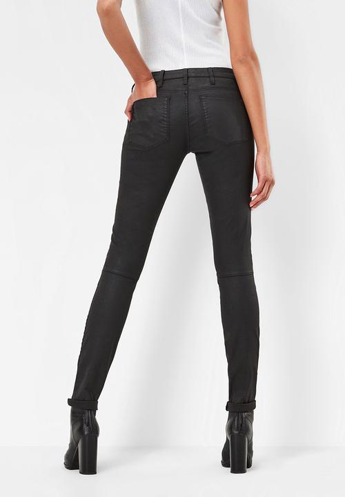 G-STAR - 5620 Custom mid skinny - black