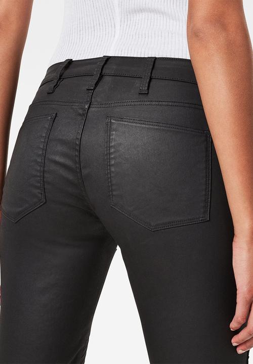 G-STAR - 5620 Custom mid skinny - black