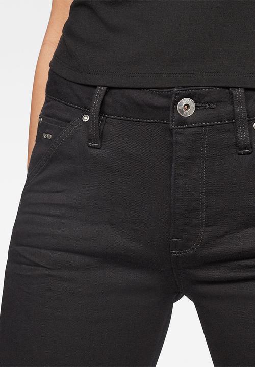 G-STAR - 5622 Mid skinny - black