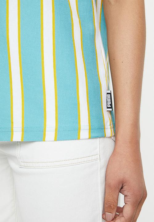 PUMA - Downtown stripe tee - multi
