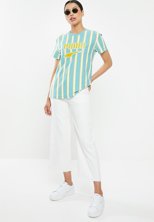 PUMA - Downtown stripe tee - multi