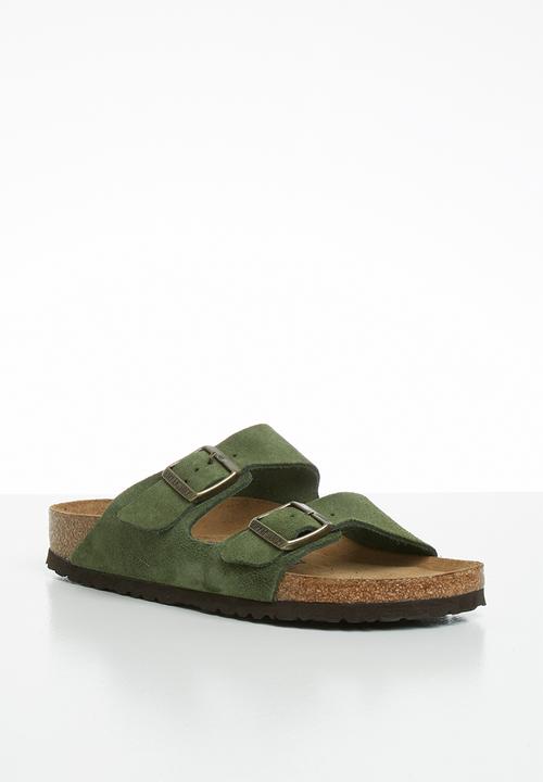 Birkenstock - Arizona sfb suede leather - green