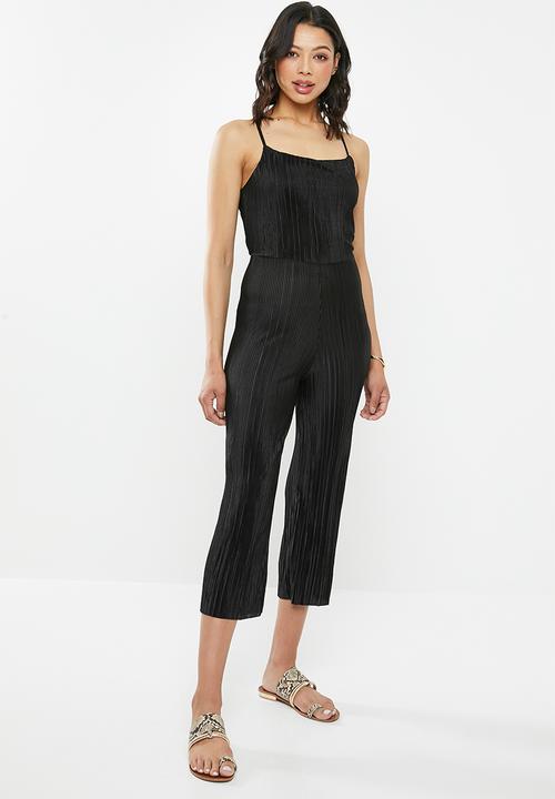 plisse jumpsuit