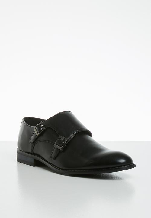 Superbalist - Jacob monk strap shoe - black