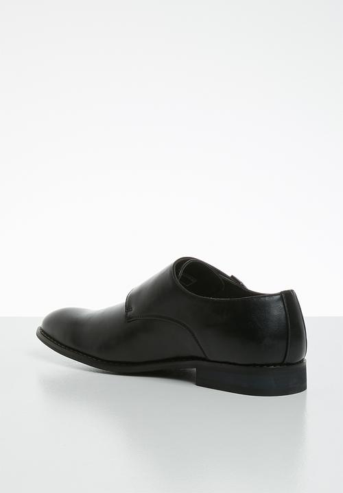 Superbalist - Jacob monk strap shoe - black